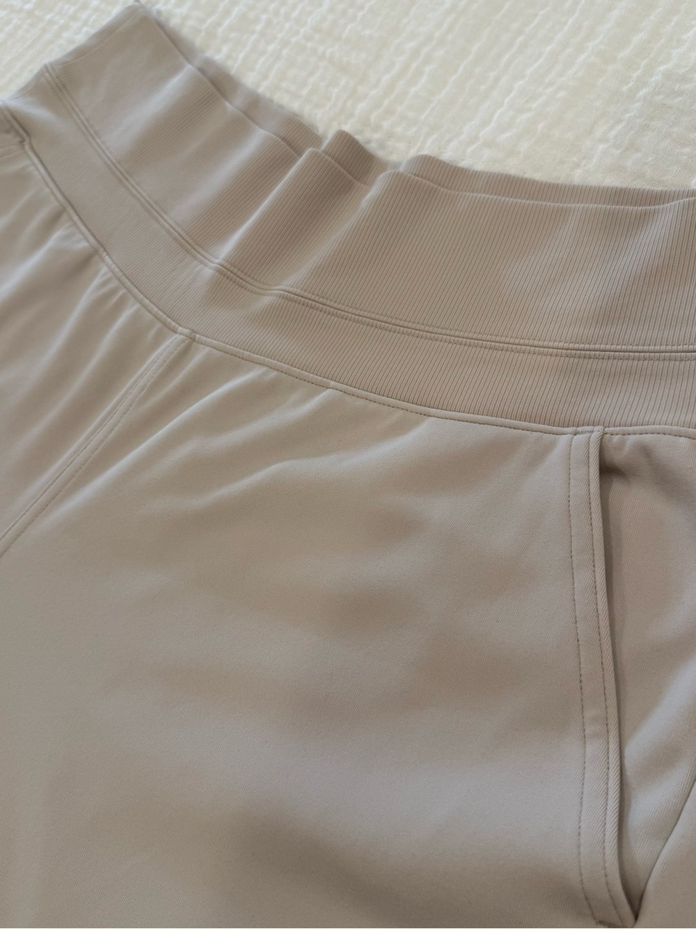Athleta Venice High Rise Wide Leg Pant White Large - Picture 1 of 13